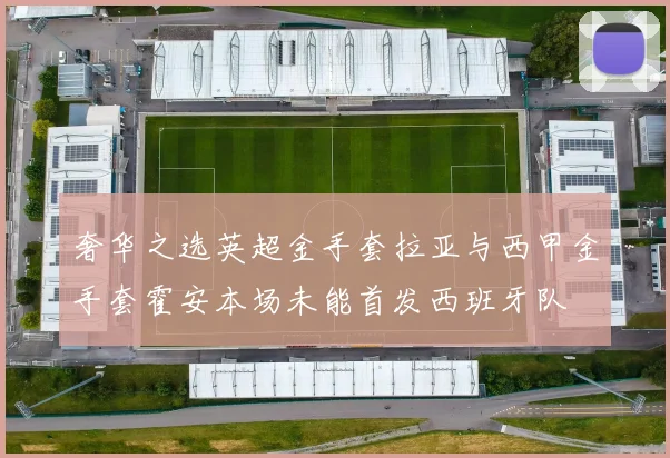 奢华之选英超金手套拉亚与西甲金手套霍安本场未能首发西班牙队